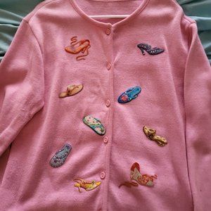 Sweater with Appliques